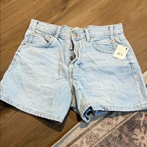BRAND NEW WITH TAGS free people denim shorts
